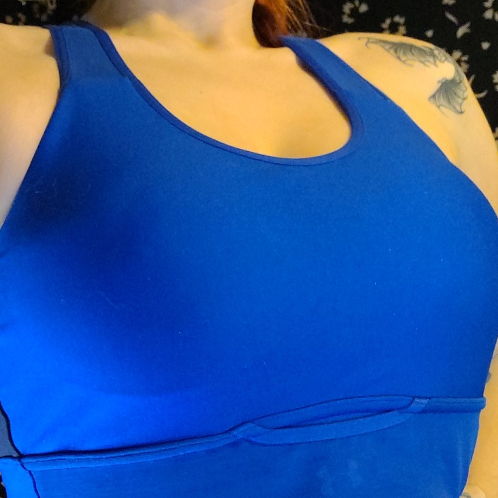 Under Armour Blue Sports Bra